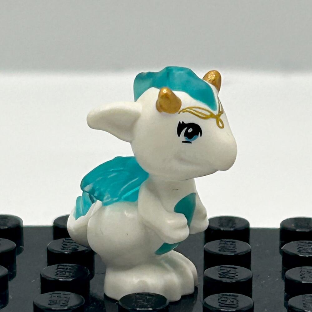 Lego Elves Baby Dragon Estari Minifigure / Minidoll From Set #41180